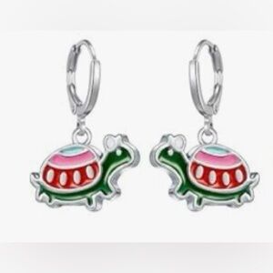 Colorful Turtle Earrings
